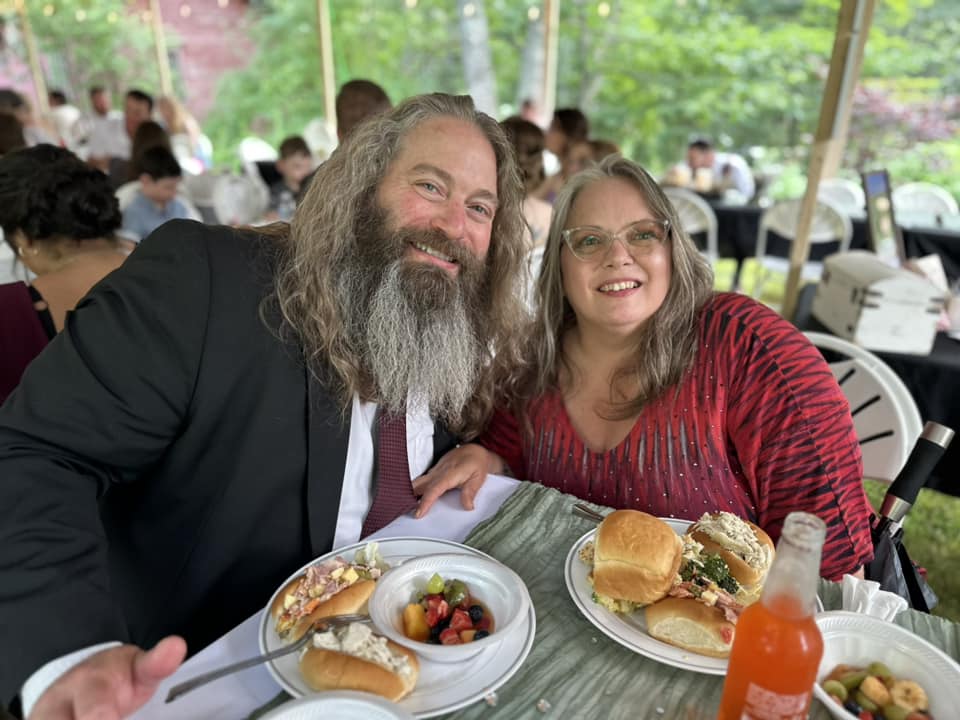 Pastor Kevin and Pastor Kim Jones, smiling and welcoming